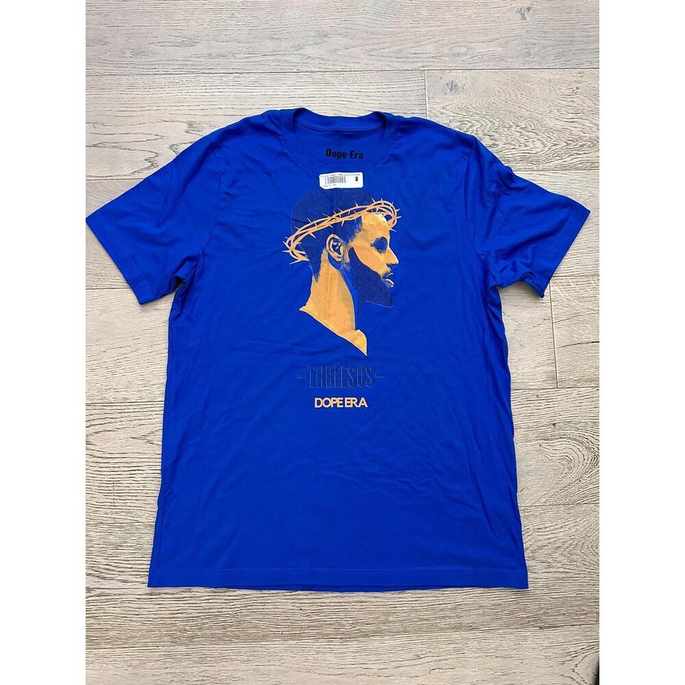 Golden State Warriors Tshirt Bay Area Shirt Threesus Steph Curry Dope Era